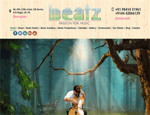 Tablet Screenshot of beatzpassionformusic.com